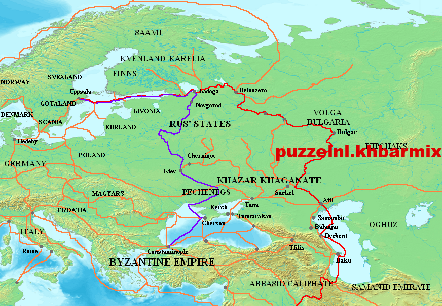 waar mondt de wolga uit