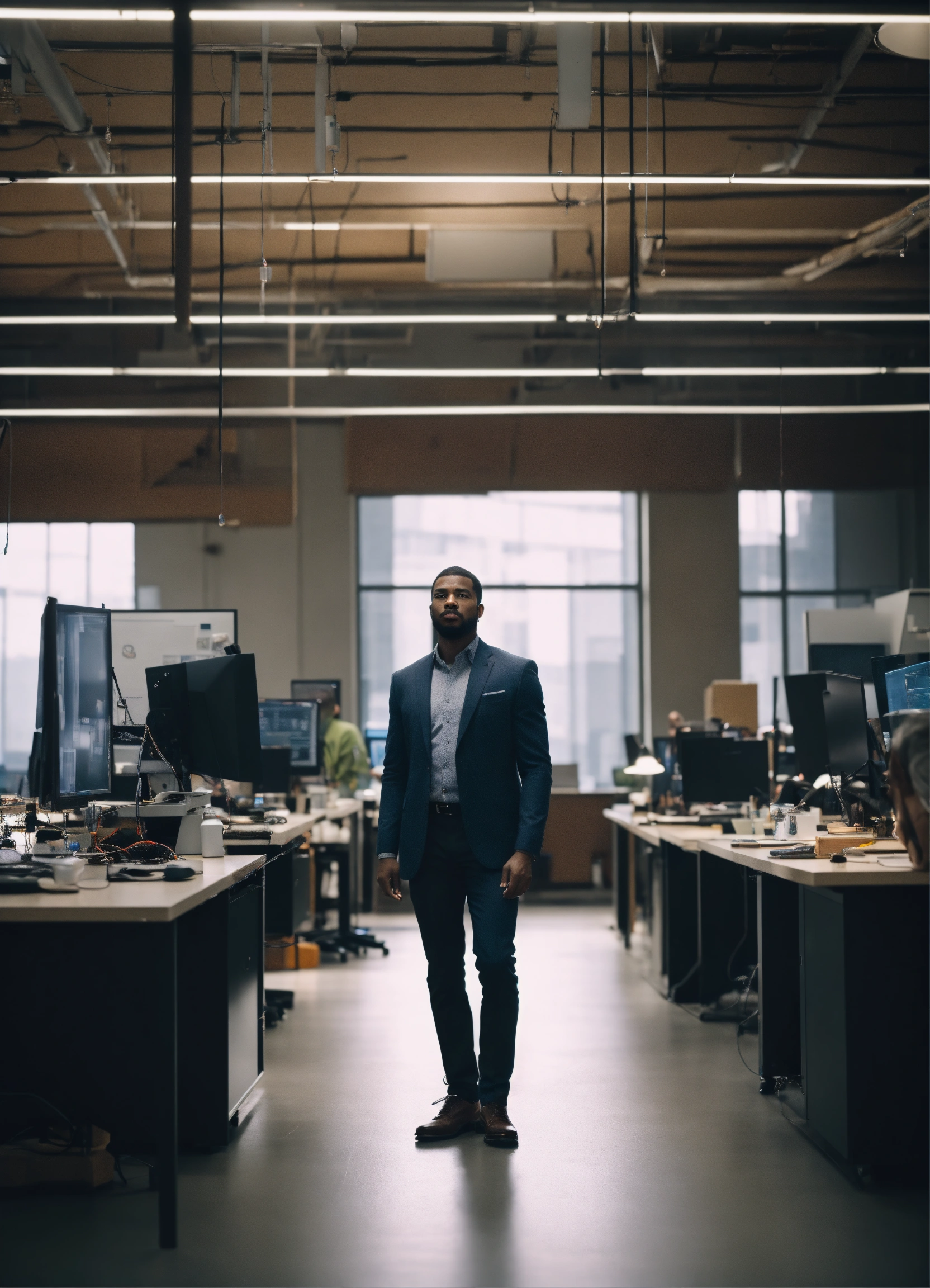 Personeelslid dat een boek pakt. (9)