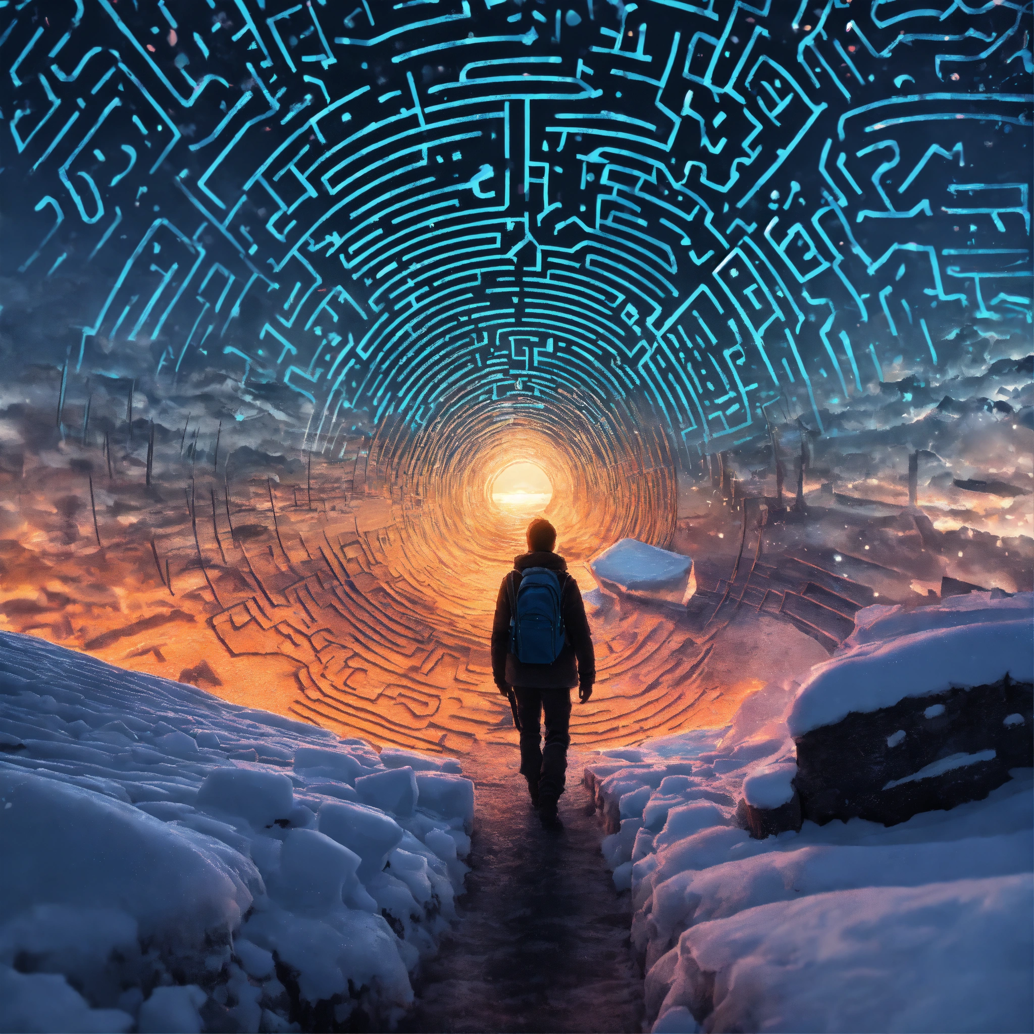 Slag die men in een gebied slaat. (4)