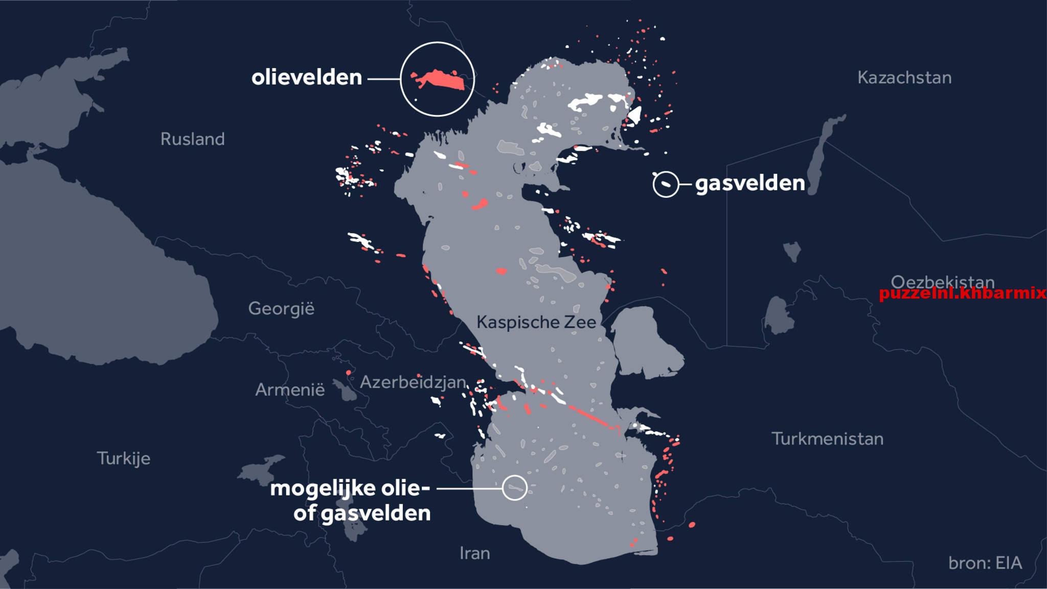 waar mondt de wolga uit 12 letters