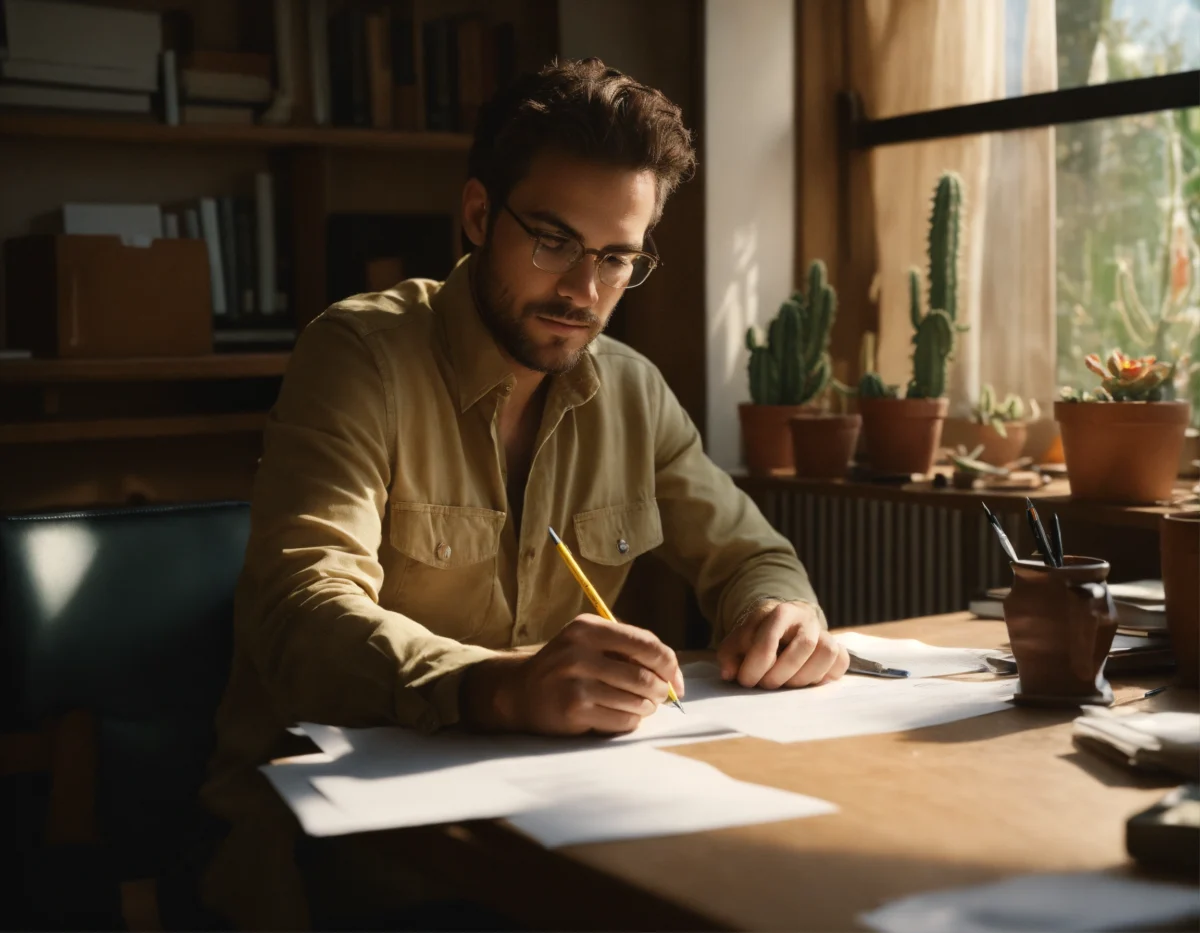 Auteur die een subjectief gekleurd artikel schrijft over een wetenschappelijk cultureel of filosofisch onderwerp (8)