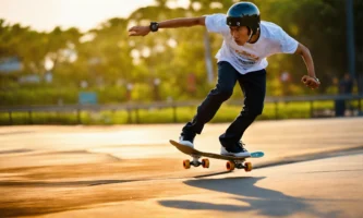 Dit plankje met vier wielen is bedacht door een Amerikaanse surfer. (10)