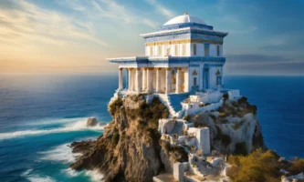 Eiland in de Egeïsche zee dat deel uitmaakt van de archipel Dodekanesos (5)