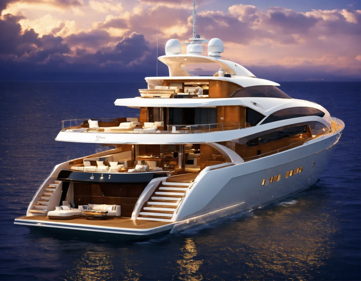 Het nastreven van weelde in de marina. (9)