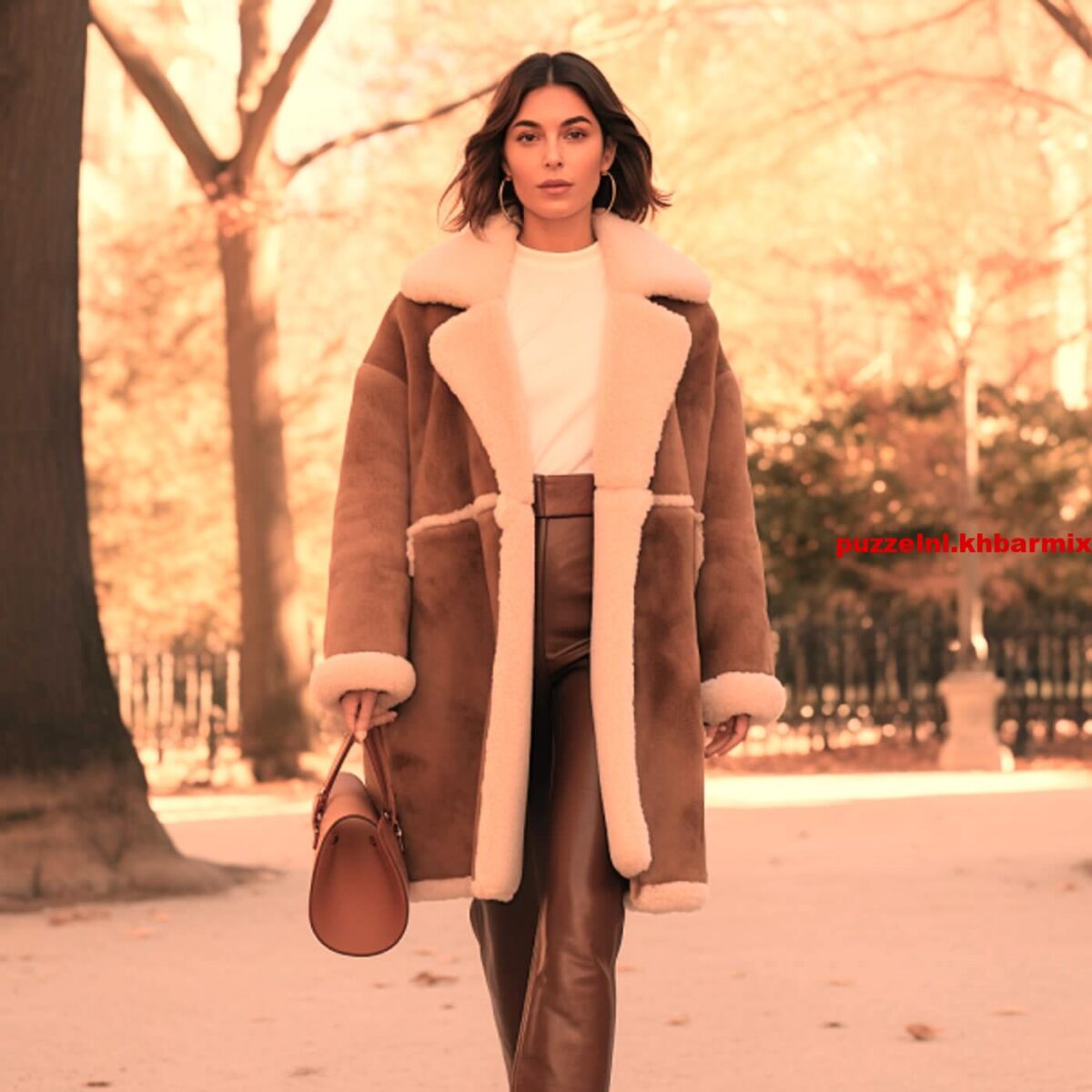 Rilt van de kou ondanks al die buitenkleding. (5)