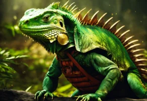 Schildpad - leguaan - gekko