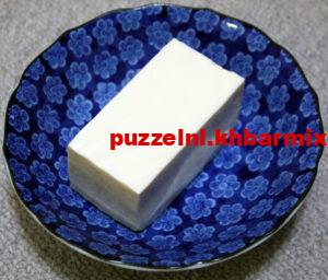 Tofoe-300x256 dit product ontstaat wanneer sojamelk met een zuursel wordt gestremd 5 letters