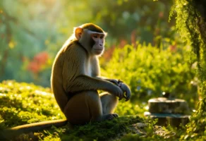 Deze aap komt bijna in heel Zuid-Azië voor (6)