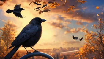 Deze vogel is de kleinste van alle kraaien. (4)