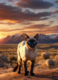 Fokkers noemen dit kattenras de traditionele siamees. (4)