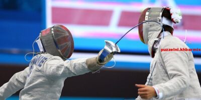 Gemaskerde sabelvechter vertrekt (en slap aftreksel komt ervoor in de plaats) (9)