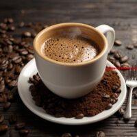 Hoe noemen we koffiedik ook wel? (4)