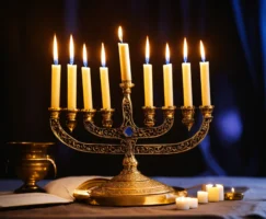 Hoe noemt men een zevenarmige Joodse kandelaar (6)