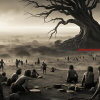 historische periode die volgde op de bronstijd