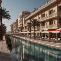 in welke franse stad ligt de promenade des anglais? (4) letters