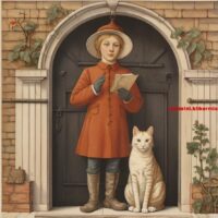 vet ...`kort gedicht , in een anekdote over vondel en cats (4)