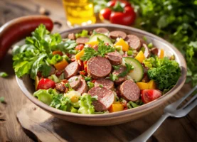 Boerenkool met worst en bruine bonen met spek (8)