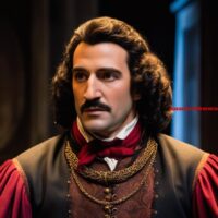 Frans personage met lange neus (6)