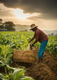 Groente oogsten is een hele bewerking (13)