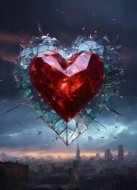 Hart van steen. (5.4)