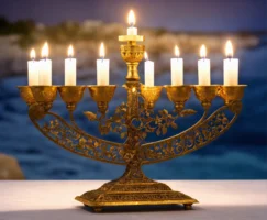 Hoe noemt men een joodse zevenarmige kandelaar (6)