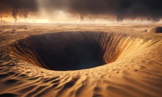 In de trechter wordt 't weer water. (5)