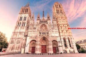 In welke stad staat de grootste gotische kathedraal van Frankrijk met de naam Notre Dame (6)