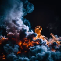 Is allergisch voor een stofje dat in de sigaretten zit. (12)