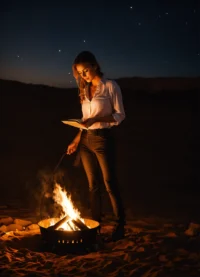 Is geschikt voor een boekverbranding. (4)