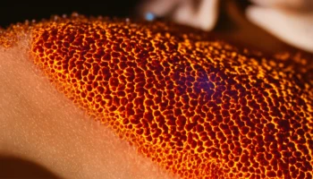 Is in de put vanwege die pukkel. (5)