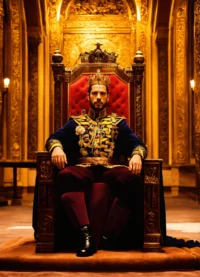 Koningsgezinde persoon die in de politieke partijen vooral bij de VVD en CDA goed vertegenwoordigd is. (10)