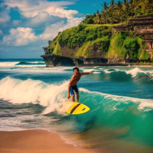 Kuta is een bekende toeristische streek op dit eiland (4)