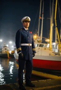 Lichaamsdeel van hoge komaf bij de marine. (9)