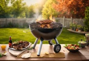 Losjes met een barbecue in de weer geweest als er niet gewerkt hoeft te worden (13) letters