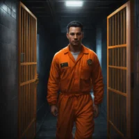 Onder grote publieke belangstelling worden dan gevangenen naar huis gestuurd. (5.3)