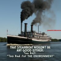 Ook die stoomboot zou niet deugen: te slecht voor het ..... (6)