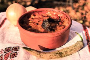 Oud-Hollands (of Zuidoost-Europees) gerecht van slachtresten. (9)