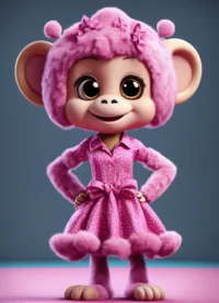 Pop in een bont pak waarmee het ooit pret was om te spelen (8) letters