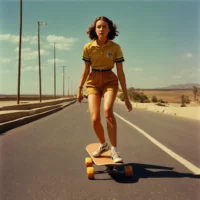 Schaatsers gaan erop stuk. (10)