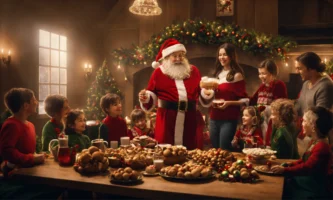 Soms prominent aspect van Sinterklaas feestmaal mondkost (5) letters