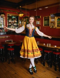 Traditionele vrouwenkleding uit Oostenrijk (6)