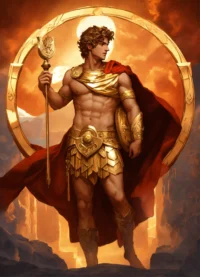 Trojaanse held in het epos van Vergilius. (6)