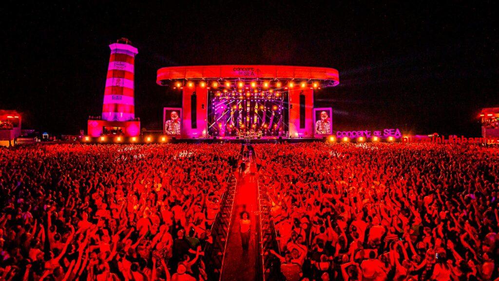 Waar is concert at sea