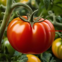 Wat is de Franse naam voor de grote tomatensoort met groeven in de schil? (12) letters