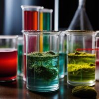 deze stof wordt rood in een zure omgeving