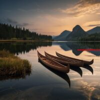 van oorsprong was deze boot een uitgeholde boomstam