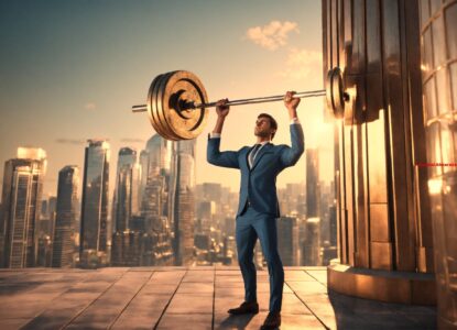 Ambtenaar die gewichten keurt (9)