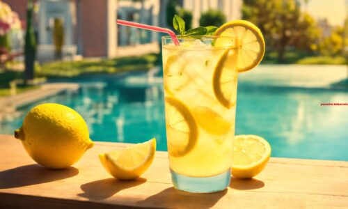 Limonade om in de sluis te laten zien. (5)