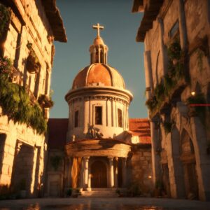 Zetel van de paus de ….. van Rome. (5)