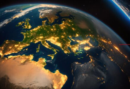 Aanduiding van de oostelijke kustlanden van de Middellandse Zee tot Eufraat en Nijl